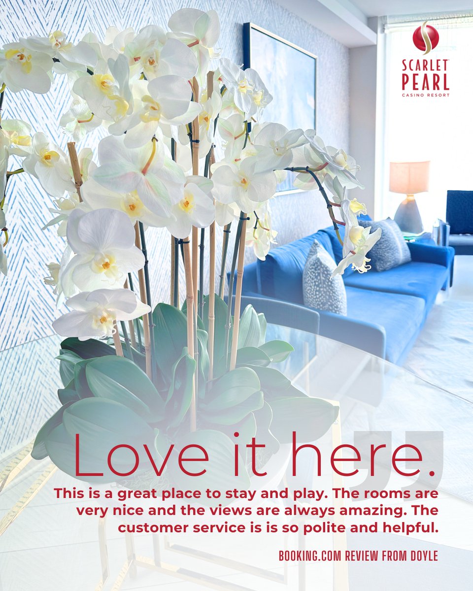Scarlet Pearl Casino tweet media