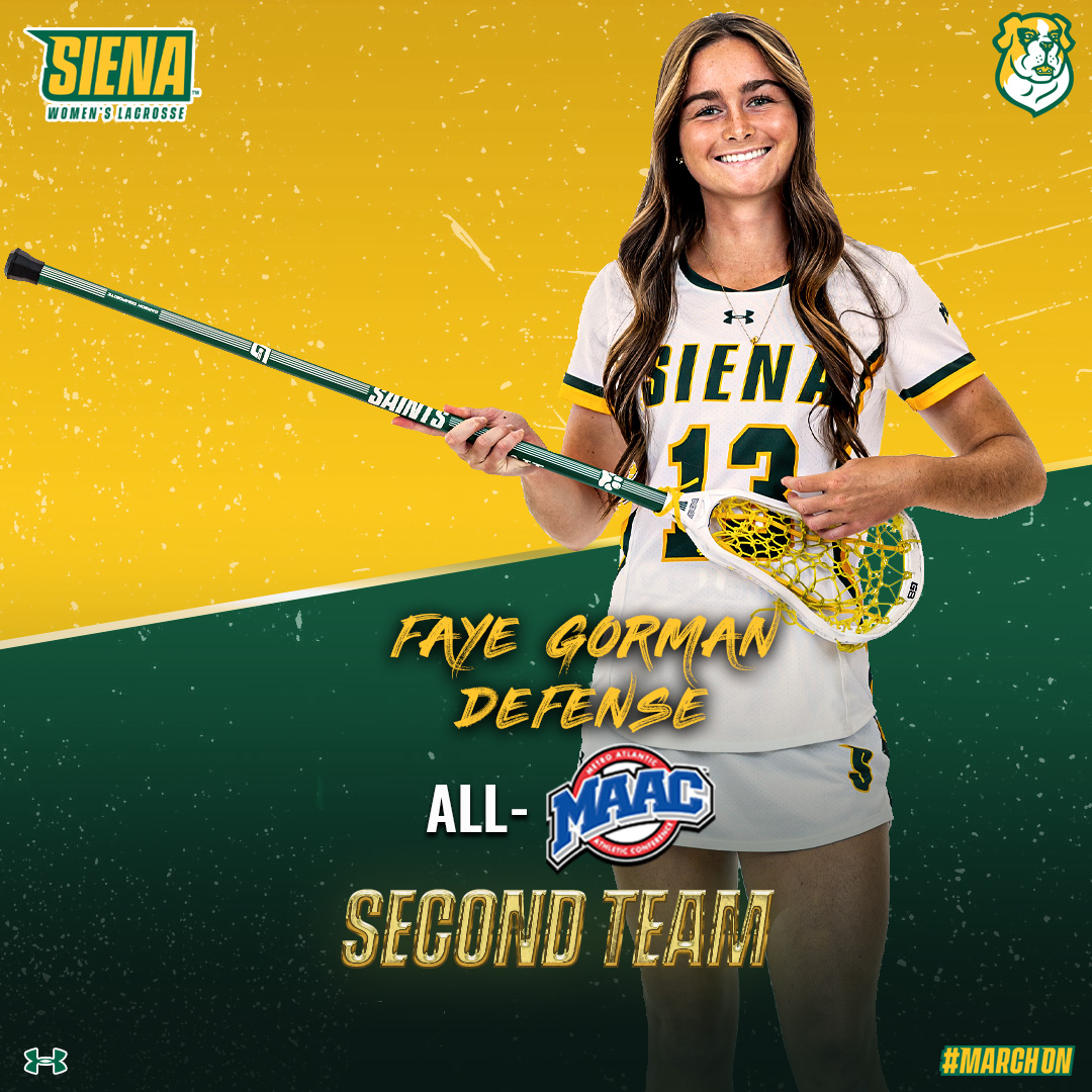 SienaSaints's tweet photo. Squad full of stars ⭐️ x4

FOUR Saints. ALL-MAAC. 💛💚

📰 https://t.co/vSnY6mqQ7w

#MarchOn x #BigDawgs x #MAACLAX x #NCAALAX https://t.co/6jF1pVJRhM