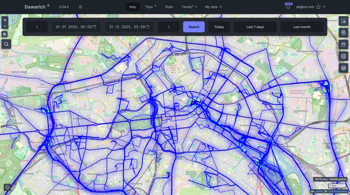 HackingTeam77's tweet image. Dawarich
Self-hosted personal location history tracker
github.com/Freika/dawarich 

#osit #cibersecurity
