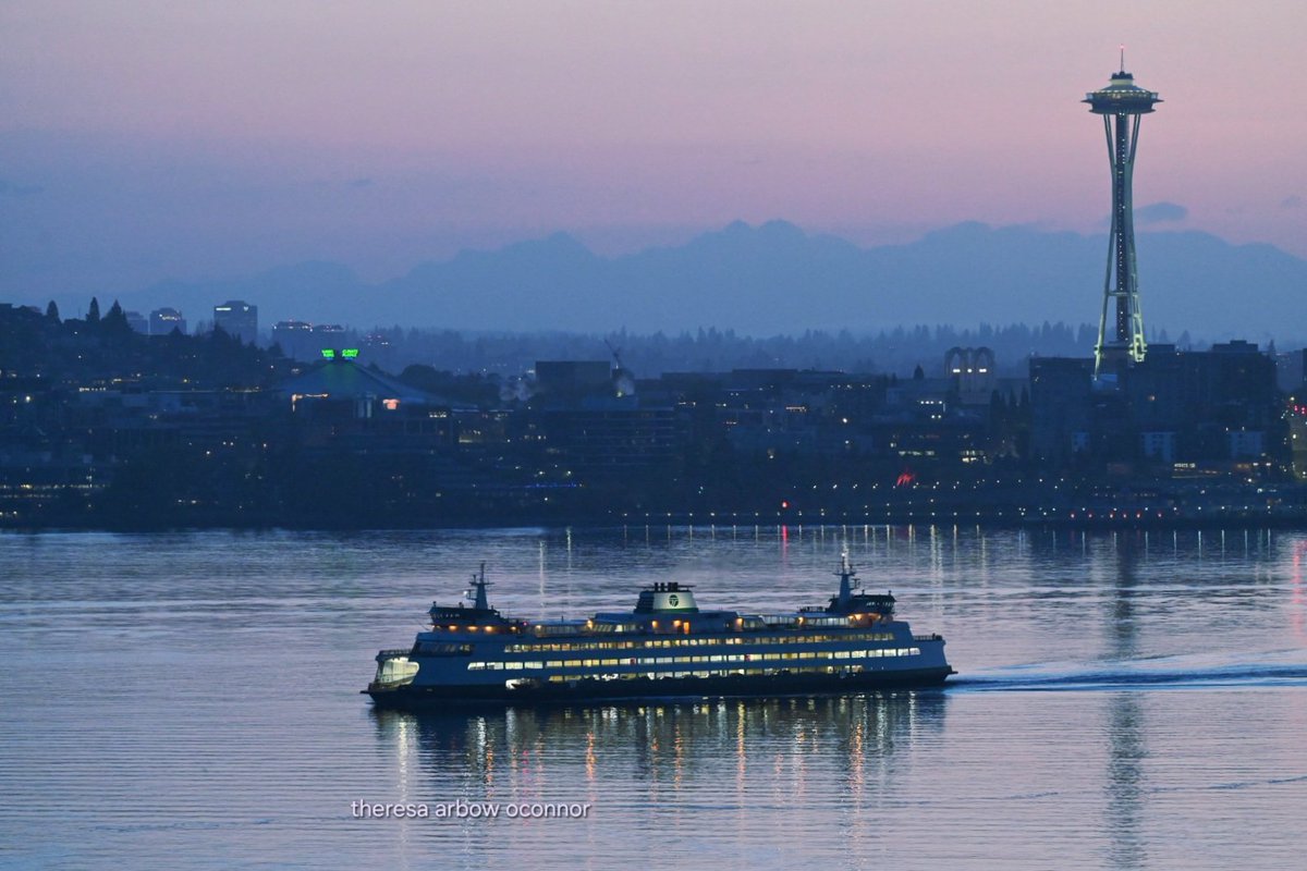 TheresaArbowOC's tweet image. Beautiful morning #Seattle #wawx ♡