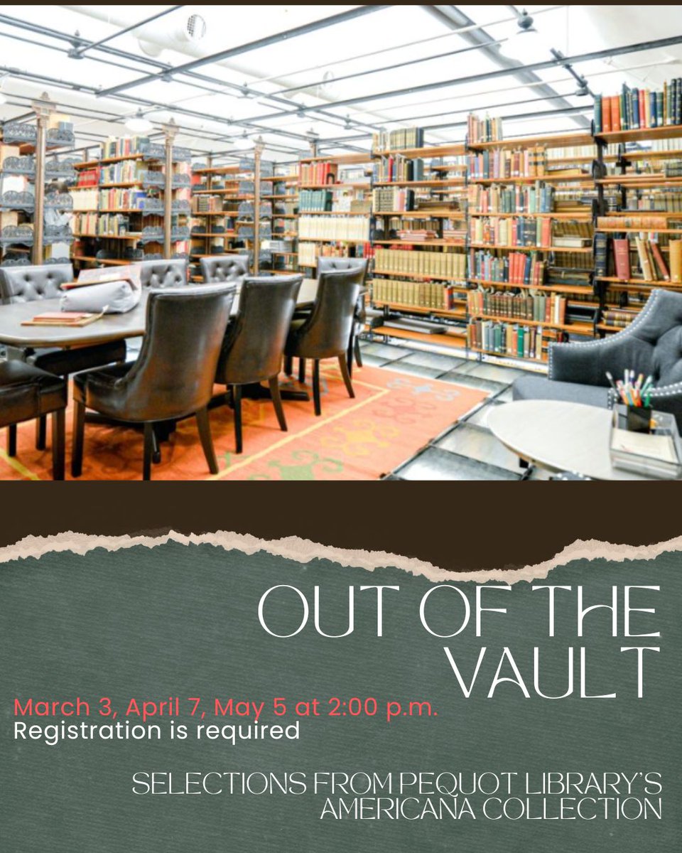 Pequot Library tweet media