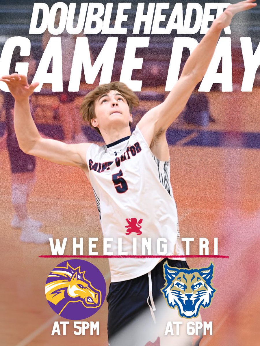 ViatorBVball's tweet photo. Varsity heads to Wheeling for some Friday night volleyball! 

📍 Wheeling HS
🆚 Rolling Meadows at 5pm
🆚 Wheeling at 6pm

#GoLions https://t.co/HdVF4cacYj