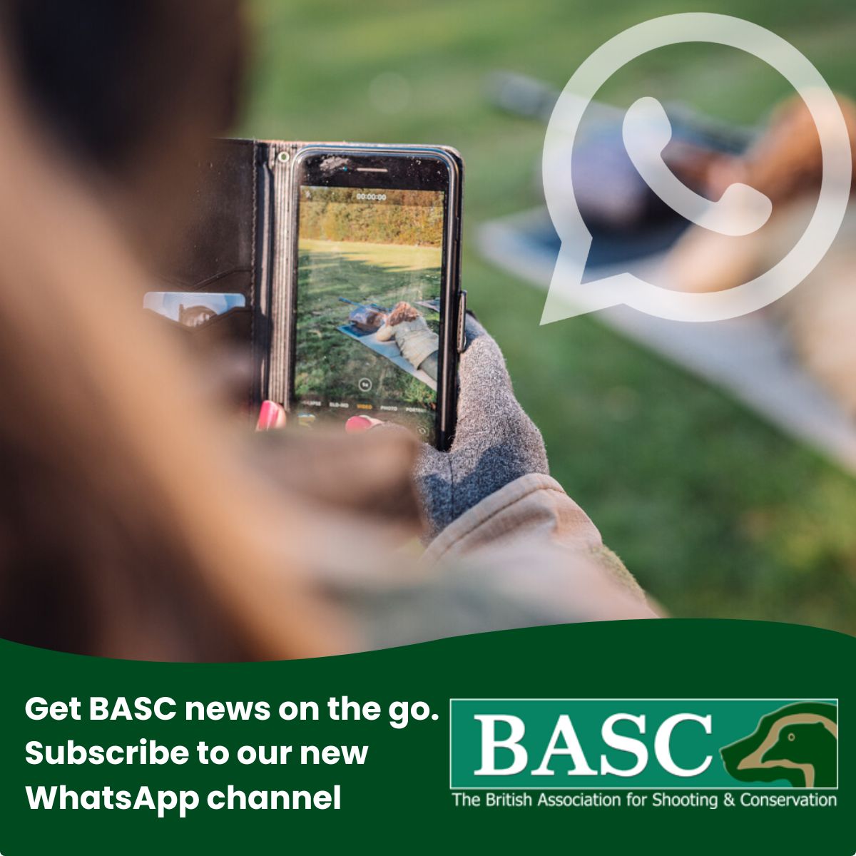 BASCSE's tweet photo. 📲 Get important updates from BASC on WhatsApp 📲

From the range to the office - subscribe to our WhatsApp channel and stay in the loop wherever you are.

Click here 👉 https://t.co/GBjN5U8aUo https://t.co/Xmw5g3EWAj
