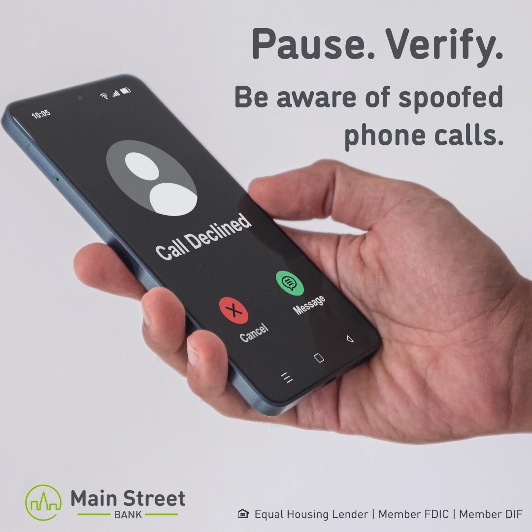 Main Street Bank tweet media