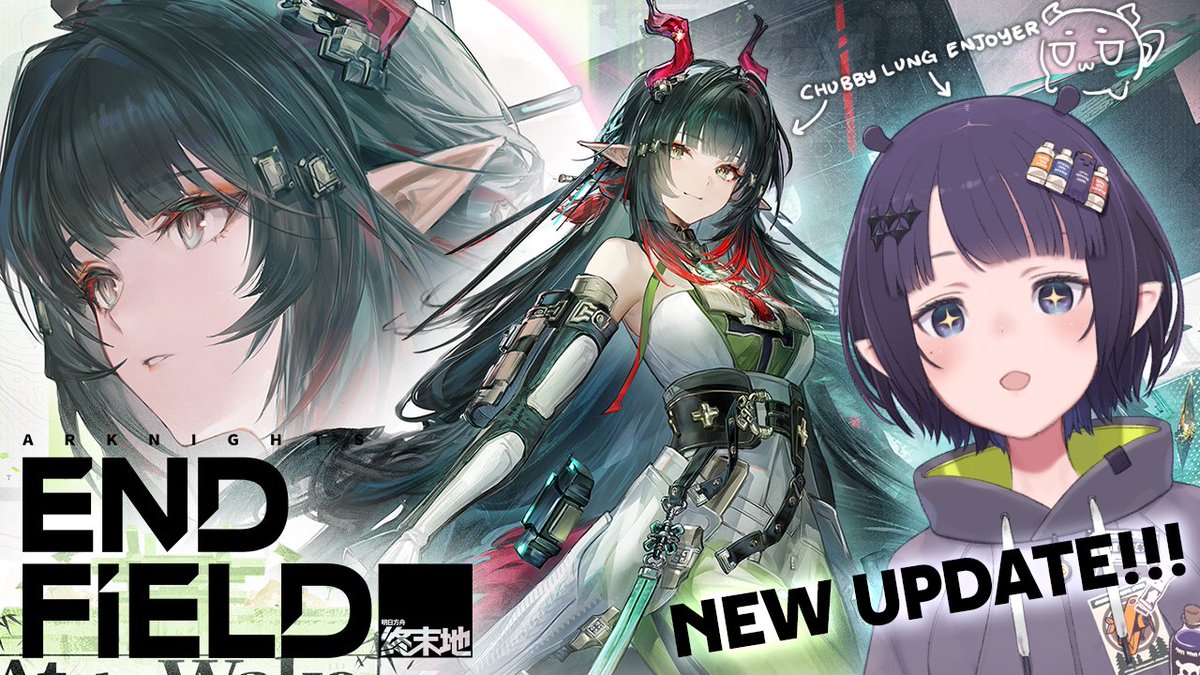 🐙NEXT STREAM🐙

Chubby Lung enjoyers unite!!!! It's Endfield time!!!
Time to play through the new update!!!!✨✨✨

▶️youtube.com/live/P35xVr65j…

#TAKOTIME #pr #Playstation5