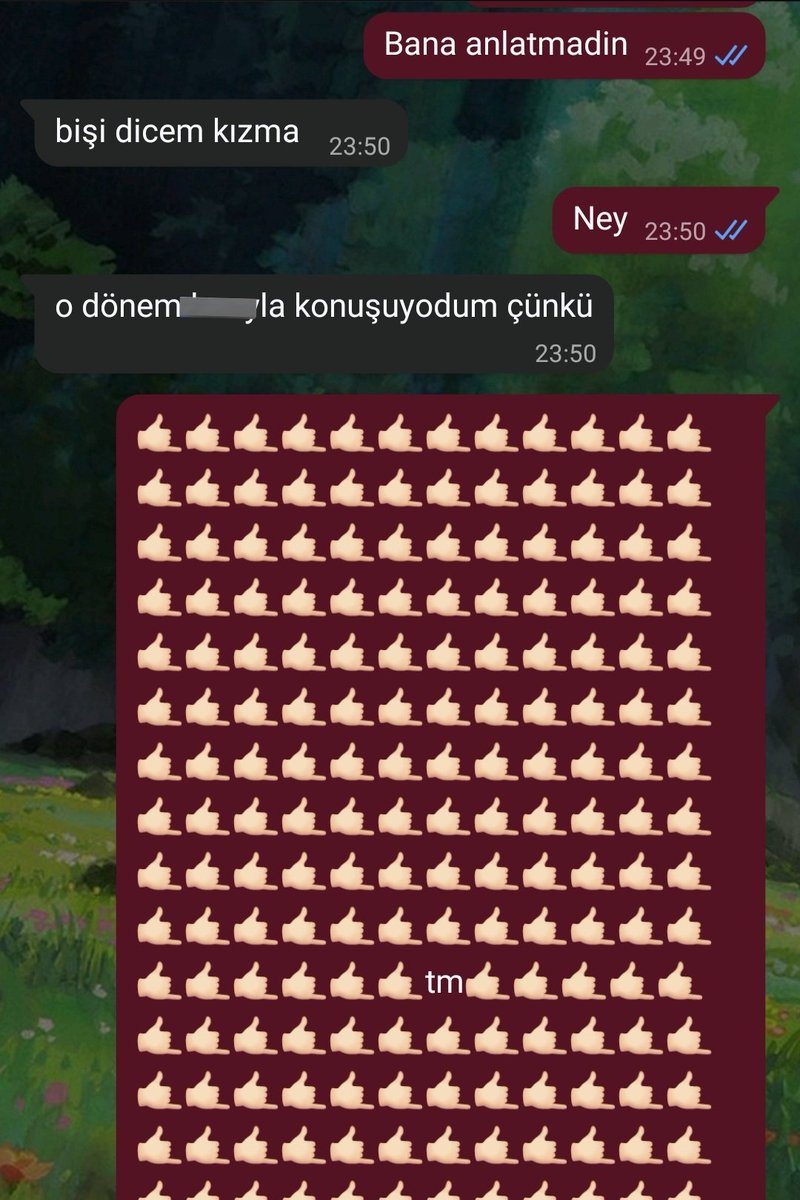 Kıskandığımı kim söyleyebilir ki gayet chill takılmışım