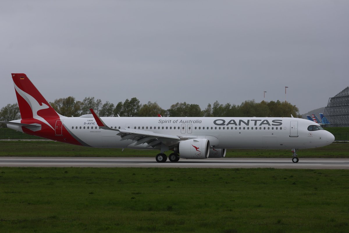 Tobias_Gudat's tweet image. #A321xlr #Qantas  VH-OGF
MSN12985