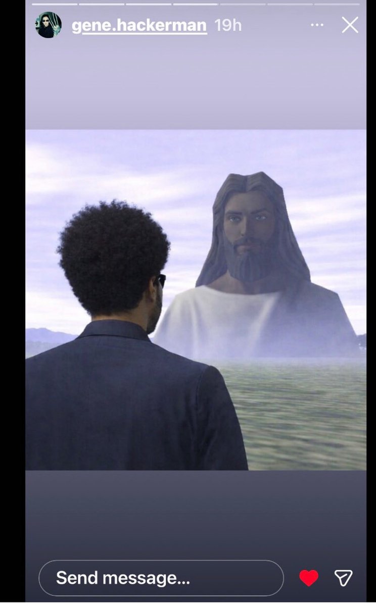 The Weeknd posted $twin in his story