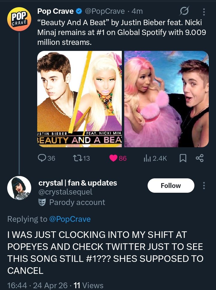 FORTUNE DE BARB🦄 (FAN ACCOUNT) tweet media