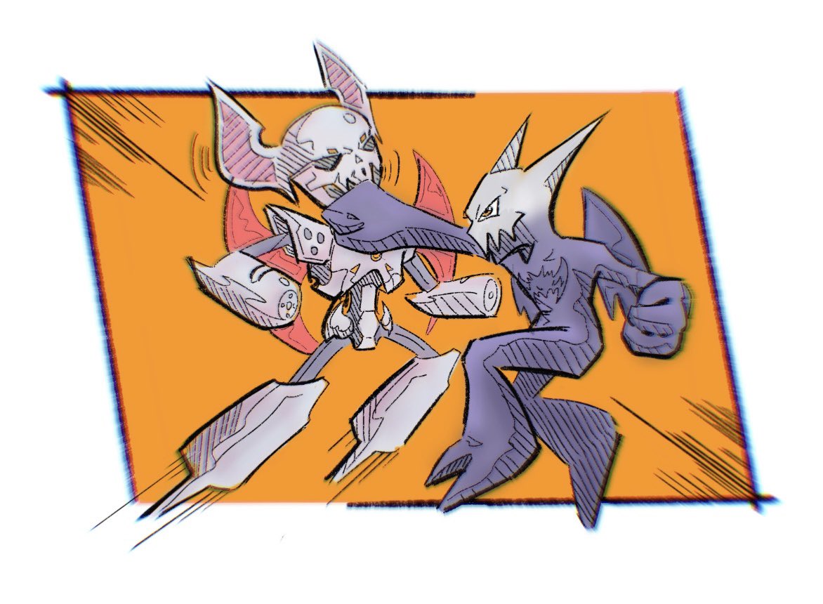 dramatic battle 🦇💥