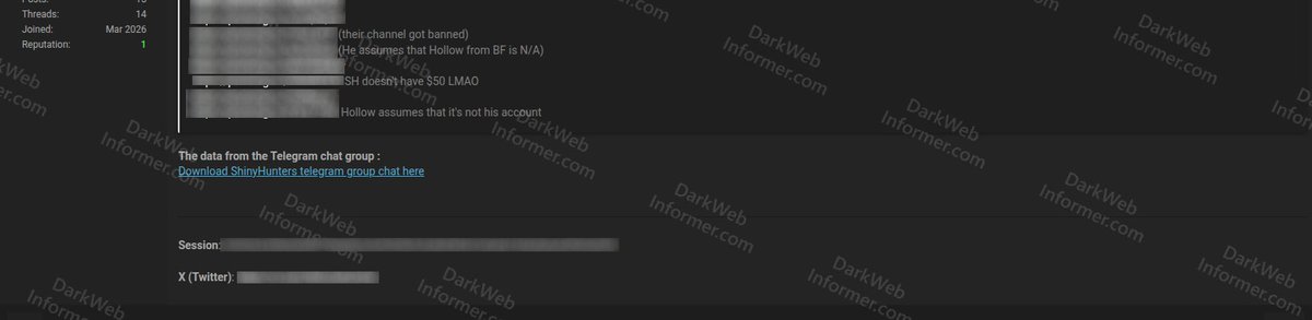 Dark Web Informer tweet media