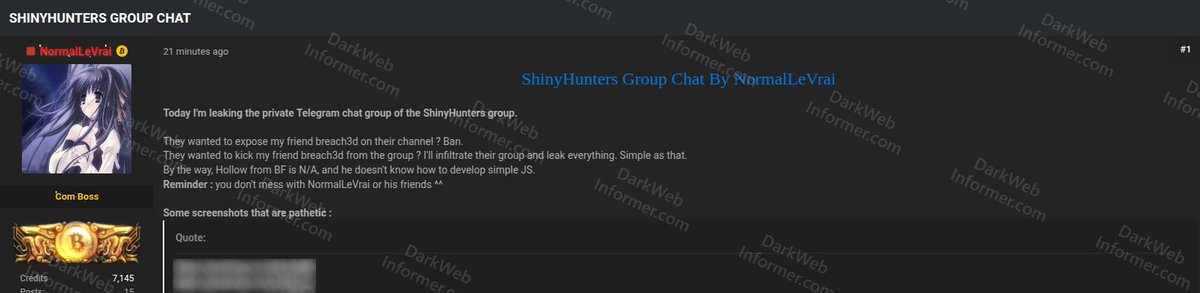 Dark Web Informer tweet media