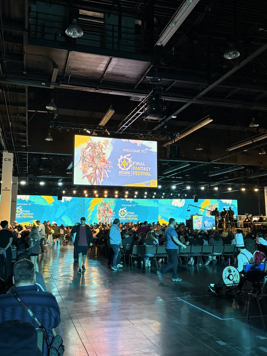 Maconayy (Mac) @ FFXIV Fanfest 2026 tweet media