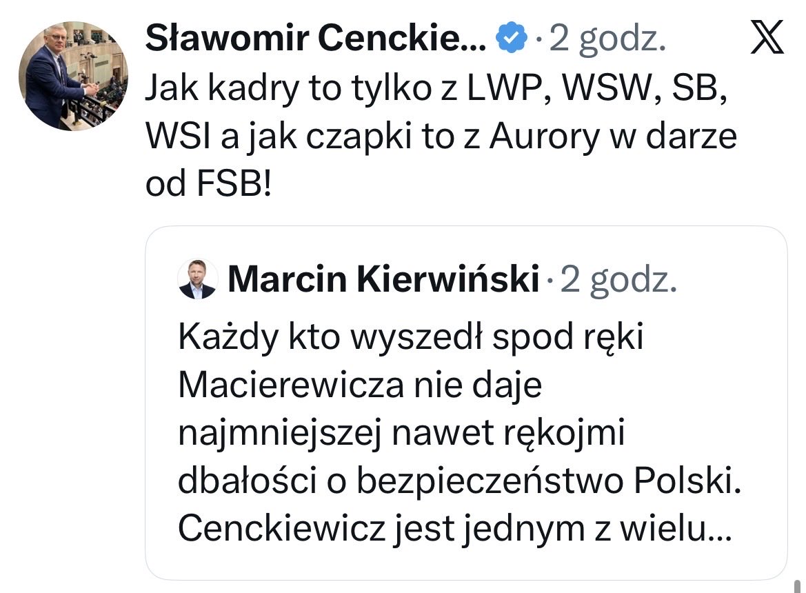 Marcin Kierwiński tweet media
