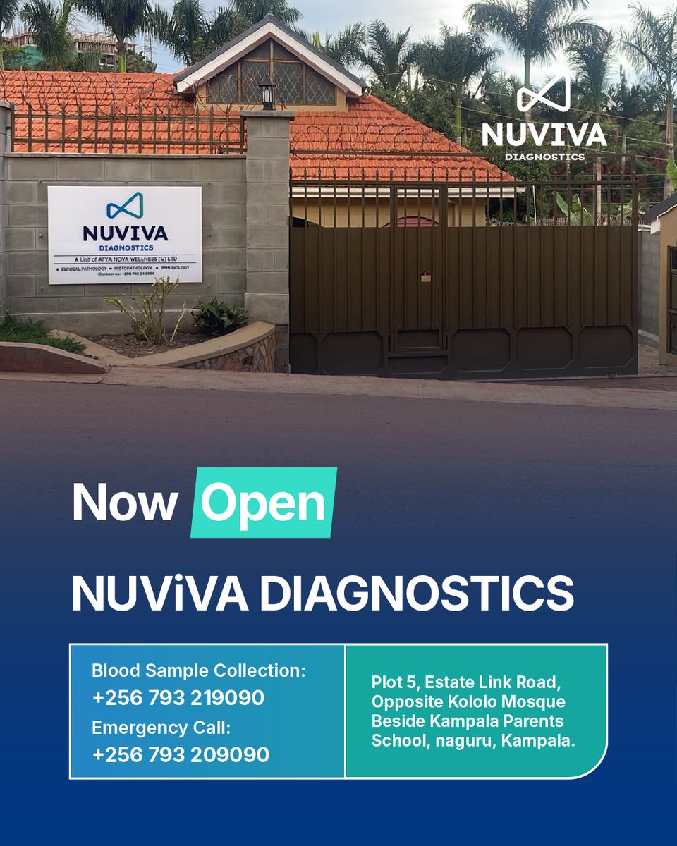 Nuviva Diagnostics Uganda tweet media