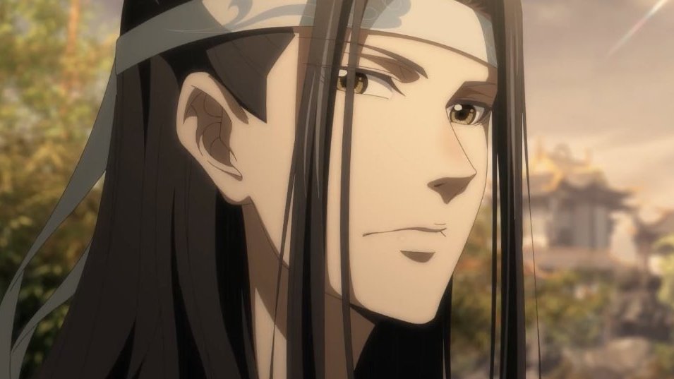 i6gumang's tweet photo. anos se passaram e ate hoje eu queria saber que cena é essa pq esses frames do lan wangji NUNCA apareceram no donghua https://t.co/vUphLZo3rD