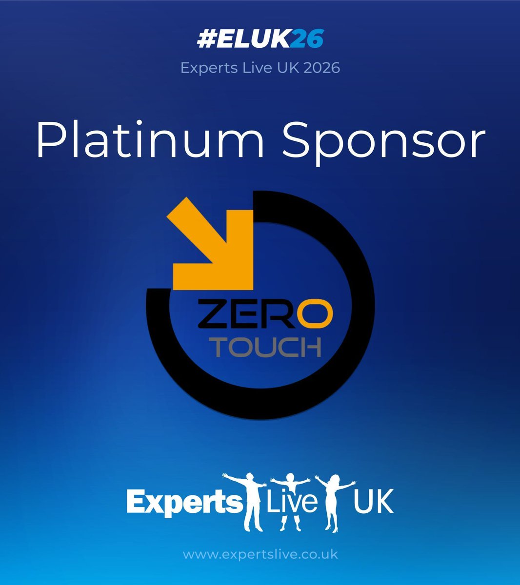 ExpertsLiveUK's tweet image. 🏆 Platinum Sponsor: ZeroTouch at #ELUK26!
Real-time Intune companion + full standalone UEM platform. AI-powered. 15,000+ apps. 70% IT workload reduction. Replaces 7+ tools. 🔥
🌐 zerotouch.ai
#ExpertsLiveUK #Intune #UEM