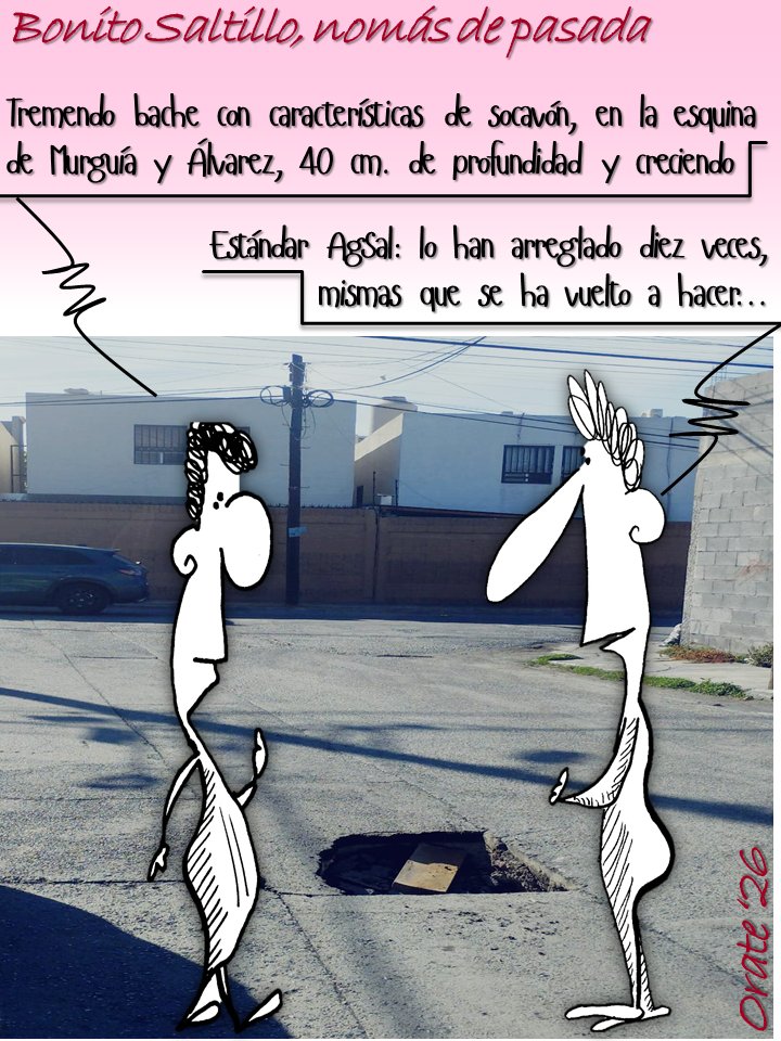 MSaltillero's tweet image. #caricatura #cartoons #Coahuila #Saltillo @somos_saltillo @CICsal @saltillotwit @mafalda0909 @JosepCaves @Kike_Morales76 @FragaComics @jejejepolitico @AguasdeSaltillo