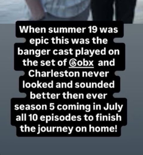 WDYM IN JULY OBX S5 IN JULY????