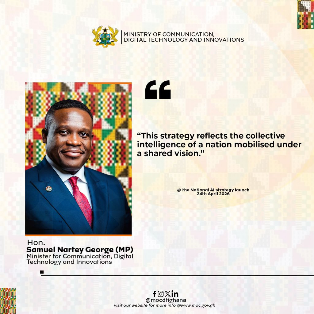 Ministry of Comm, Digital Tech & Innovatns tweet media