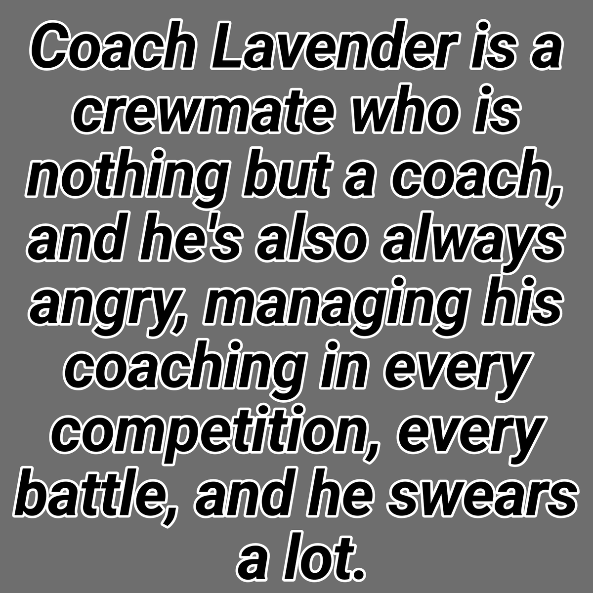 Ramazan90356883's tweet photo. Meet Coach Lavender/#rodamrix #rodamrixoc #amongusoc #rodamrixamongus https://t.co/tdrdMJ6Djh