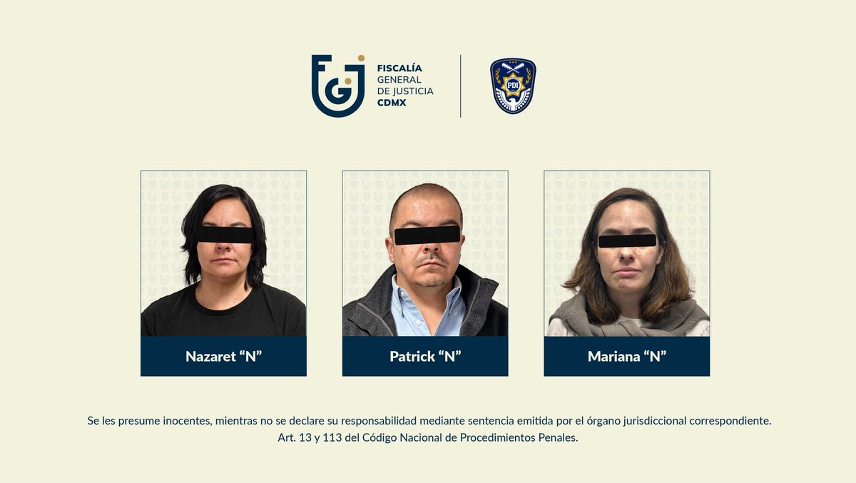 AztecaNoticias's tweet photo. 🚨 Vinculan a proceso a líder de MetaXchange por estafa tipo Ponzi

Nazaret "N", presunta cabecilla de la empresa MetaXchange, fue vinculada a proceso tras detectarse un esquema de fraude que afectó a más de 120 víctimas con un daño patrimonial superior a los 150 millones de pesos. 

Como parte de la desarticulación de esta red, las autoridades también capturaron a Patrik "N" y Mariana "N", señalados por colaborar en la captación de clientes y el manejo de cuentas.