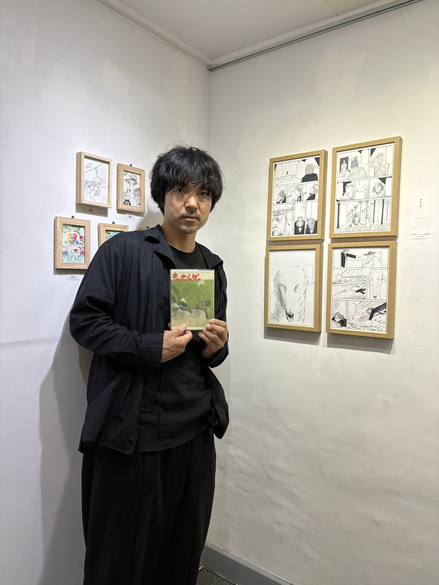 台北Mangasickさんでのキーホルダー展、素敵に飾っていただいていて、実際に見られて感無量でした！
明日は寺田燿児さんとともに満満漫画フェスに出店します。がんばります！