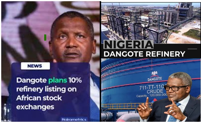 VNwani's tweet photo. As Dangote prepares $40bn refinery IPO across multiple exchanges. https://t.co/6hSbWPx3xN