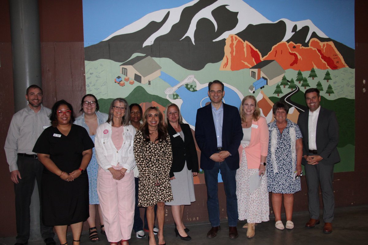 FeedingColorado's tweet photo. AG Phil Weiser visited Care and Share Food Bank this month to discuss efforts to address hunger in Colorado Springs and across southern Colorado. We underscored the impact of the Community Food Assistance Provider Grant which allows our network to purchase local food. https://t.co/8F1XTRZ8mK
