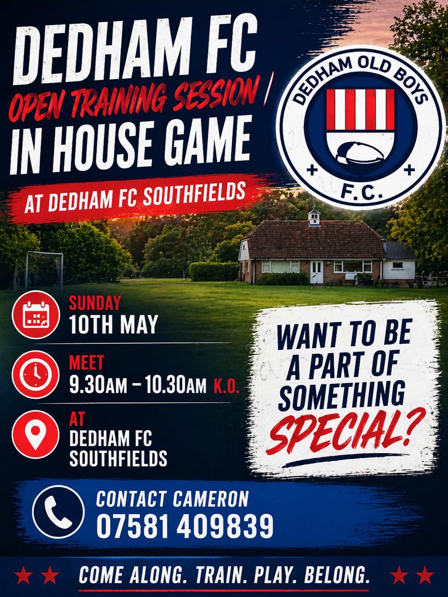 Dedham Old Boys FC tweet media