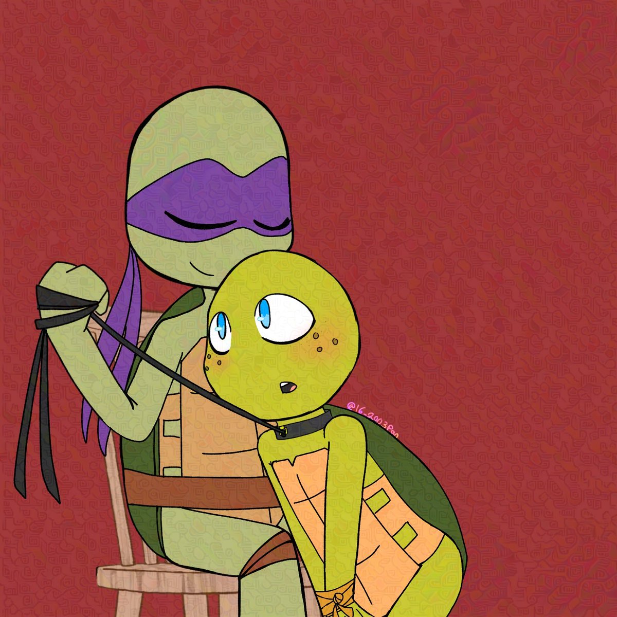 El perro es el mejor amigo del hombre...o la tortuga de la tortuga(?

#tcest #Mitello #DonniexMikey