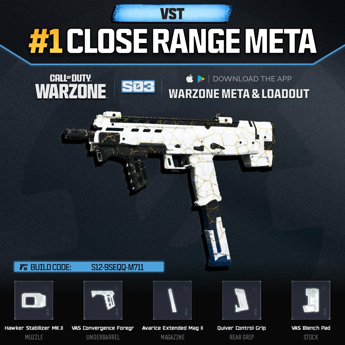 WZStatsGG's tweet image. ‼️🚨 BEST WARZONE META LOADOUTS 🚨‼️

🔥 Here are the Best Meta Loadouts to use in #Warzone!