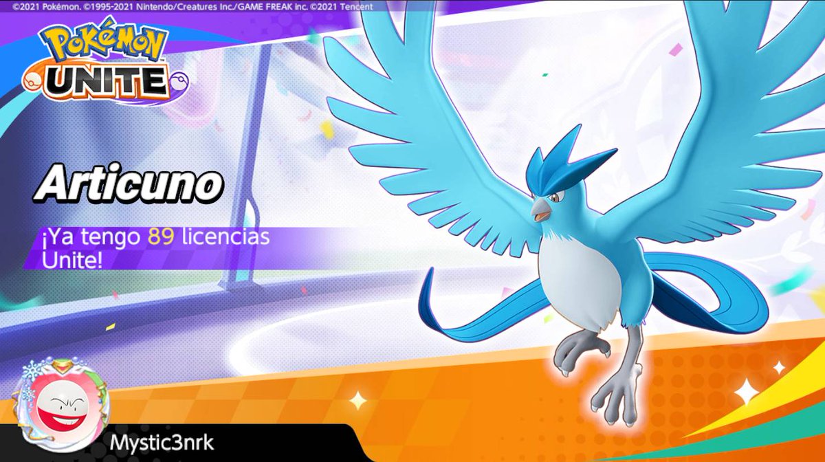 89 licencias de #PokemonUnite