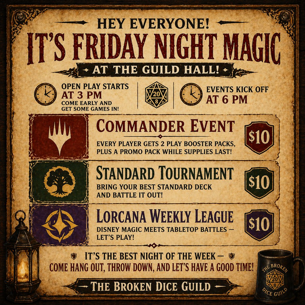 The Broken Dice Guild tweet media