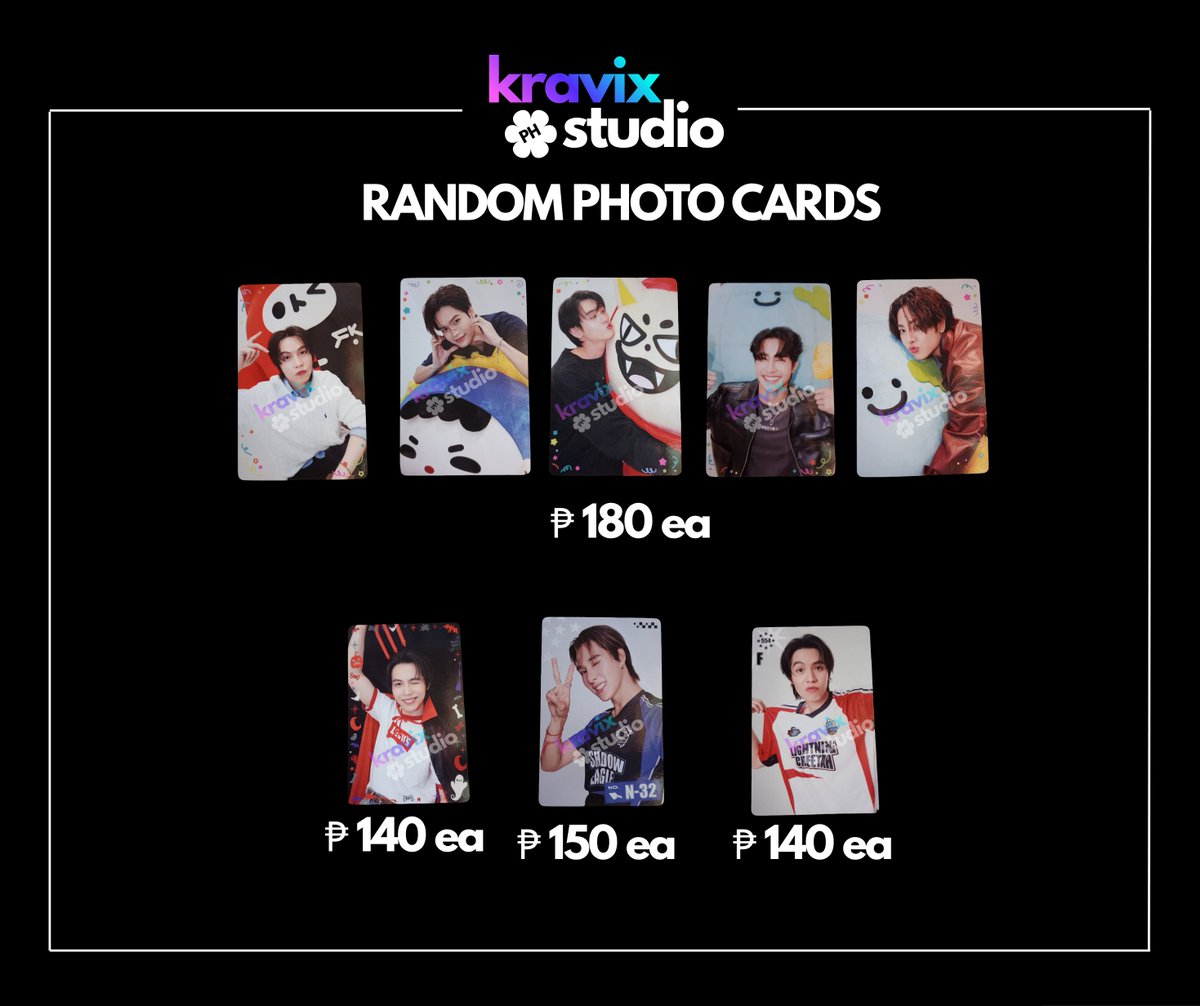 kravixstudioph's tweet photo. [TINGI) RANDOM PHOTOCARDS and OTHERS

— see picture for the prices

📦 DOP: PAYO
🚚 ETA: onhand

💬 Comment/DM to order

wts wtb lf ic lykn starlympics riser gmmtv pc tui lego william pondphuwin taynew chimon pc

#STARLYMPICS
#LYKN
#PONDPHUWIN
#NUTHONG
#CHIMON
#GMMTV
#TEETEEPOR https://t.co/fVYXWKwJvb