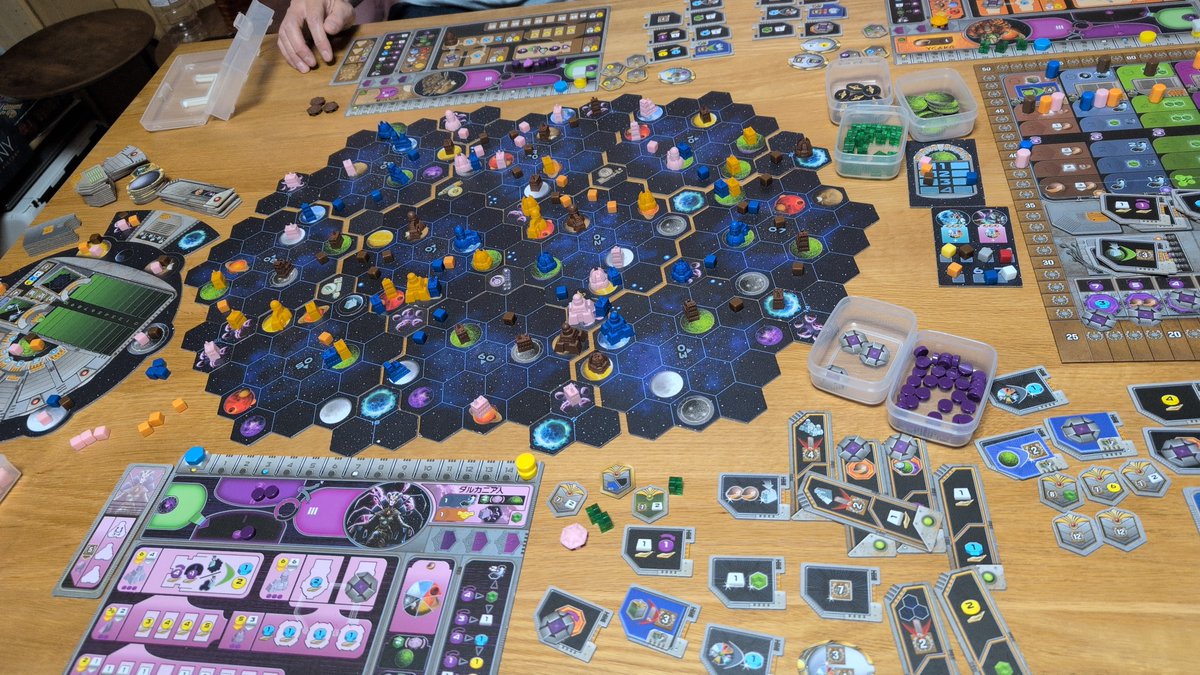 fwtmp's tweet image. Played #GaiaProject on 2026-04-25 with 4 players, winning score: 194 #bgstats
