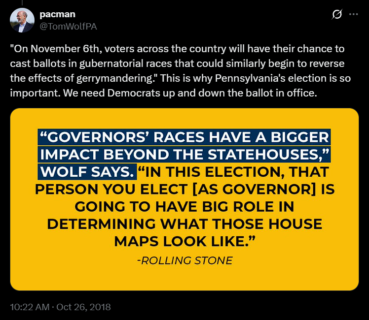 CheeseSpiff's tweet image. "This is why #Pennsylvania's election is so important."