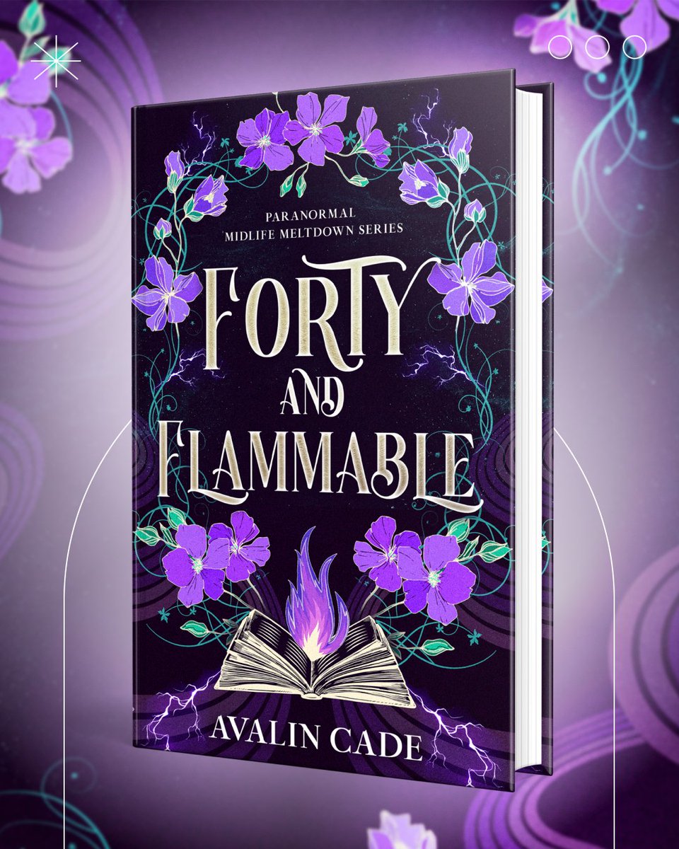 miblart's tweet image. Do you agree that this magical #bookcover instantly grabs attention? We created it for Avalin Cade’s #paranormalfantasy Forty and Flammable. Want to see more #coverdesigns? Welcome to our portfolio — miblart.com/portfolio/?utm…