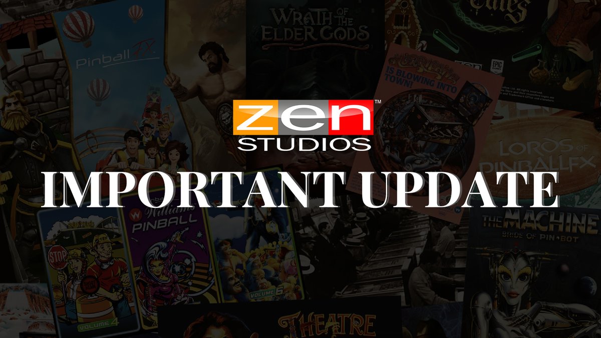 zen_studios's tweet image. Zen Studios has ended its partnership with AtGames. We will release information related to content availability on the platform in the coming days.
