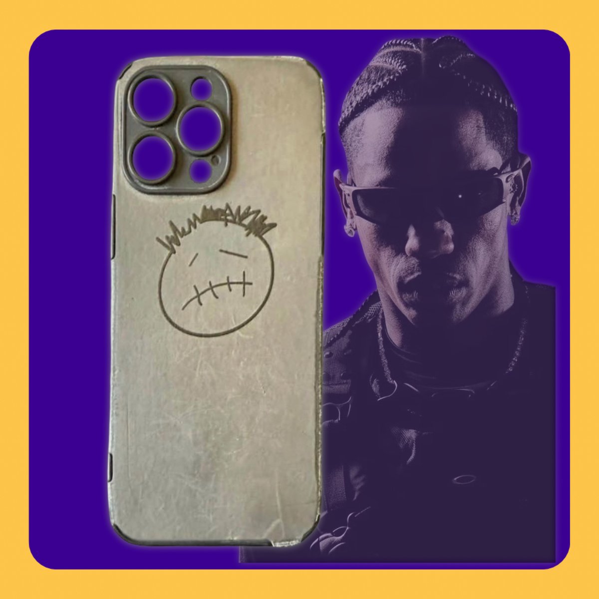 nextwaveflips's tweet image. 🛡️ It's lit. 📲 The Apple iPhone 14 Pro Max Travis Scott Cactus Jack edition phone case combines high performance with a distinctive aesthetic. 🌵 This premium phone case is available now for purchase. 🛍️ wix.to/d8LL2xH #iPhone14ProMax #CactusJack #NextWaveFlips