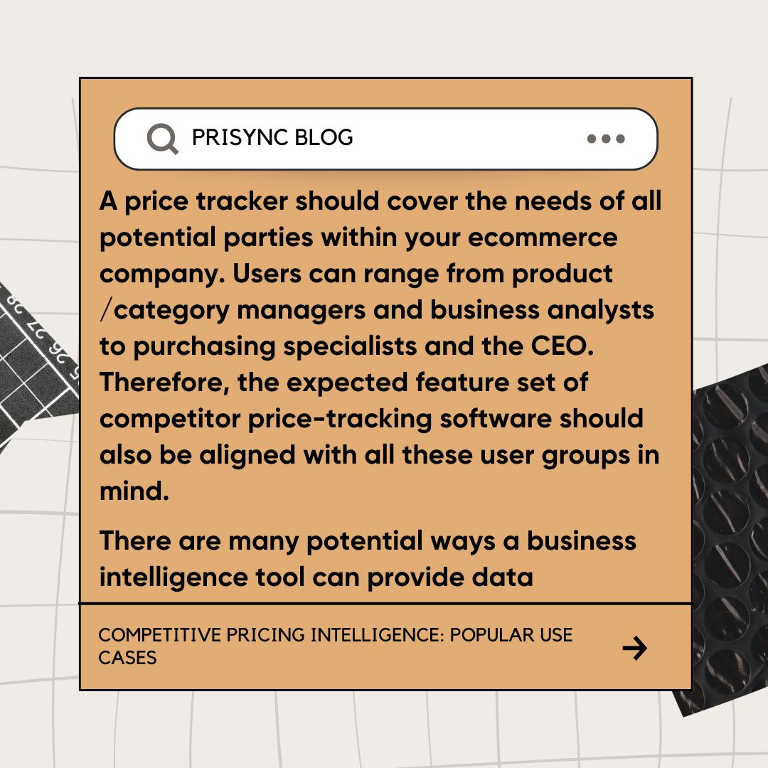 PrisyncCom's tweet image. The importance of utilizing #competitivepricing intelligence in #ecommerce cannot be ignored if one wants to boost performance 🚀

Get access to fresh, up-to-date market #pricing information and take action on time!🔥
buff.ly/xtHYdDw

#RetailStrategy #PriceIntelligence