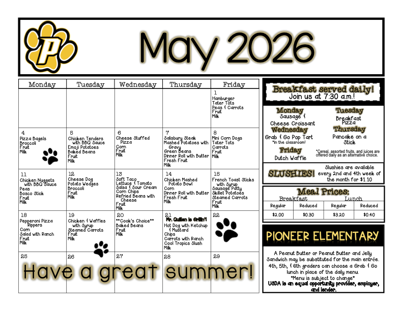 Pioneer Elementary School tweet media