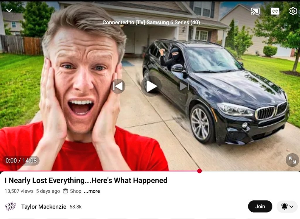 BalladeerMike's tweet image. Watch &amp;amp; learn from Taylor Mackenzie's bad #Hacking experience.  It can be so easy to "Trust the Tech", and one wrong click on the keyboard can be all it takes to mess up your life!  A salutary tale.
youtu.be/_zWLRX2Dr3c?si…