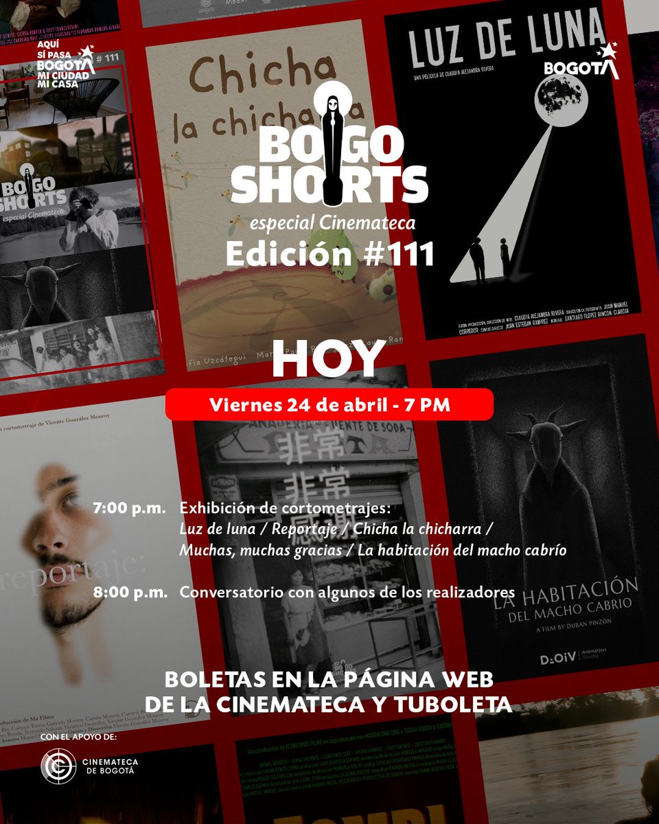 Festival de Cortos de Bogotá - BOGOSHORTS tweet media