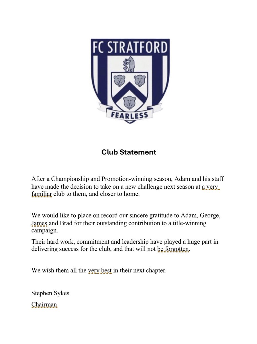 FcStratford's tweet photo. https://t.co/8jdxztp0No