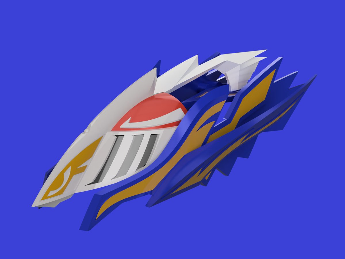 _ogginz_'s tweet image. Been modeling sum other stuff and I might as well share these.

These are Crush Gears by Bandai, they're basically the Asian counterpart of Bionicle when it comes to niche/ iconography as both came in 2001 and stuck in the same limbo. 

#クラッシュギア
#3dmodeling
#fusion360