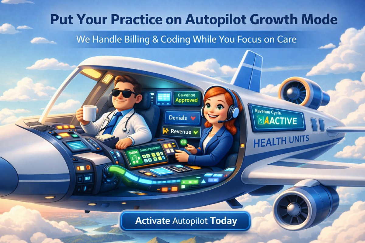 healthunits's tweet image. The Best Medical Billing and Coding Group!!

healthunits.com
info@healthunits.com

#healthunits #medicalbilling #medicalcoding