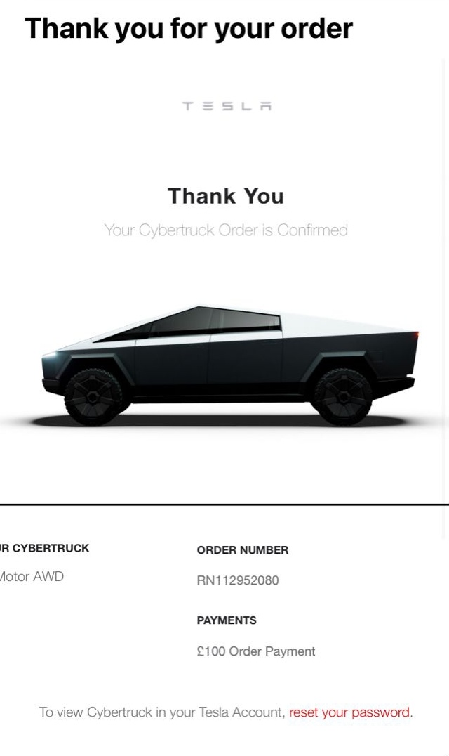 Daveson633's tweet image. Cybertruck order confirmed ✅
Ready for delivery to its next owner.
💰 $30K – $50K depending on specs
Serious buyers only. DM now.
#Tesla #Cybertruck #AutoSales