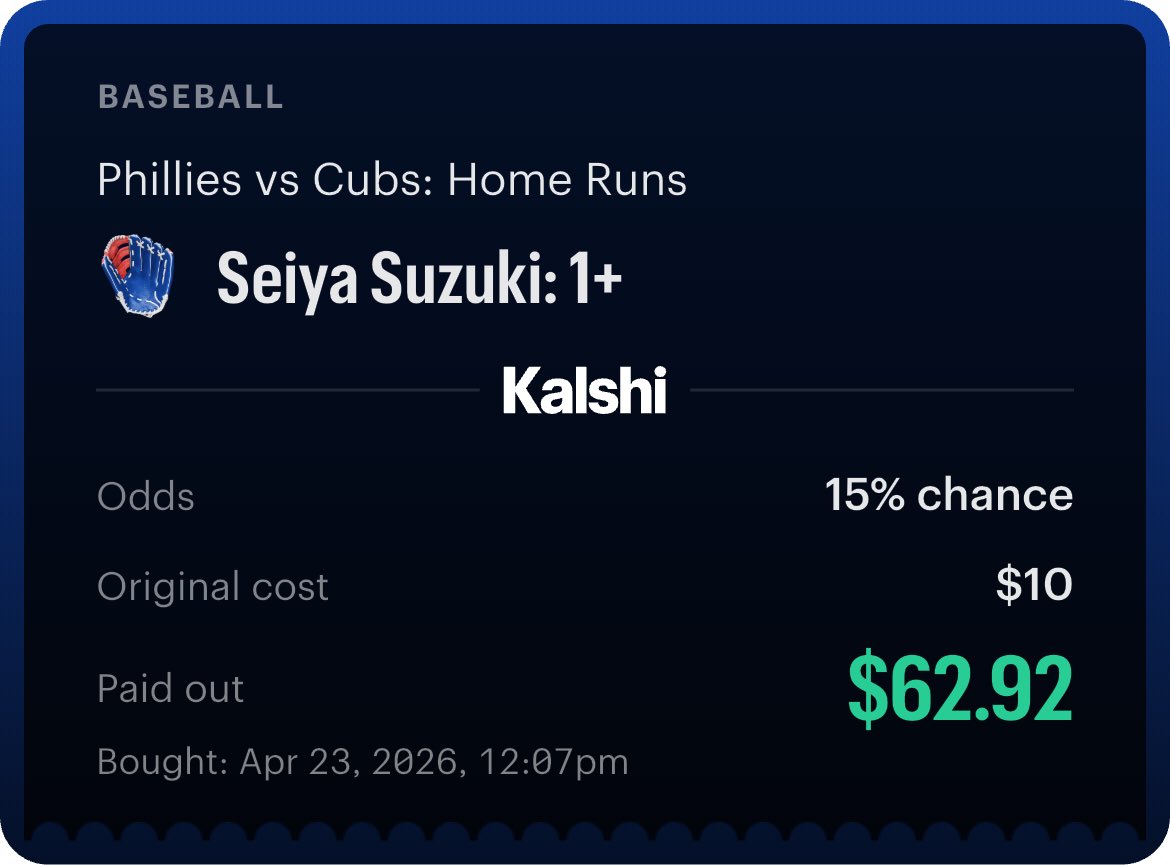 Been Crushing the Home Runs Recently! 

Here’s a 3 man HR Parlay for Today! 

❤️ If Tailing ❤️

#HomeRun #HomeRunParlay #MLB