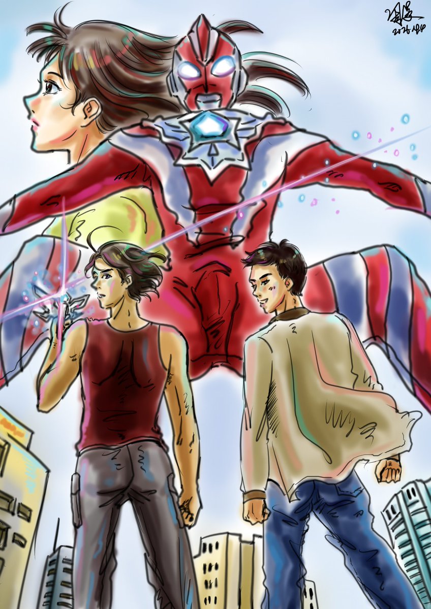Zhou_Manryduh's tweet image. Fighting 💪🏼🪐️Ultraman Omega.  #Ultraman Omega  #drawingsㅤㅤ  #boys  #original  #ウルトラマンオメガ  #奥美迦奥特曼  #近藤頌利  #HarutoYoshida  #KondouShouri